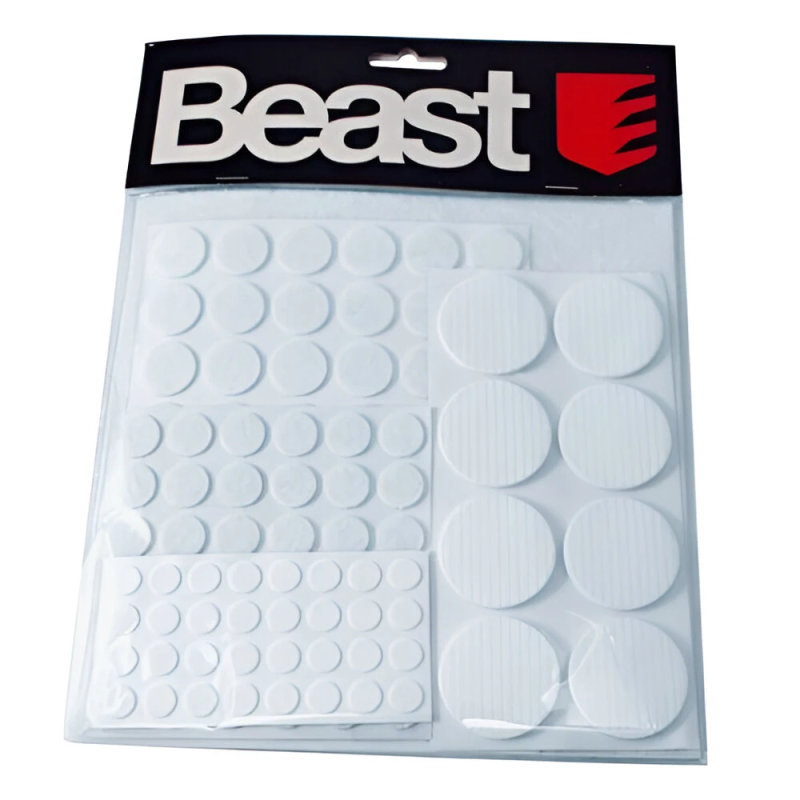 Paliktnis mēbelēm filca komplekts balts 125gb.