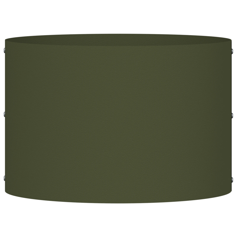 vidaXL Stādītāja gredzens 5 pcs Olīvu zaļš 30 x 30 x 20 cm