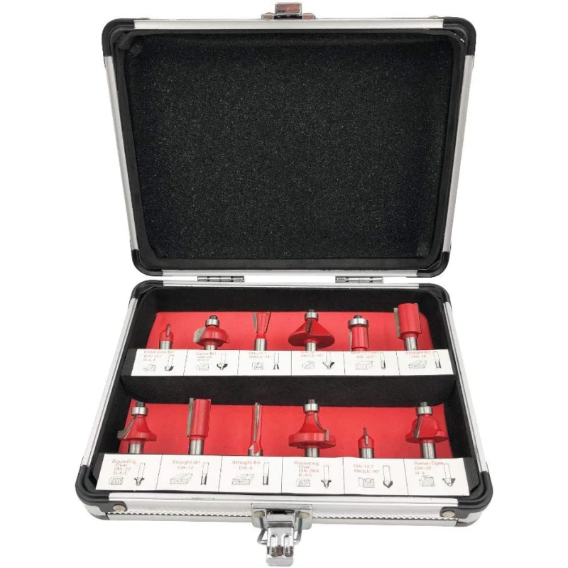 Profilfrēžu komplekts kokam 12gb D8mm ALU Beast