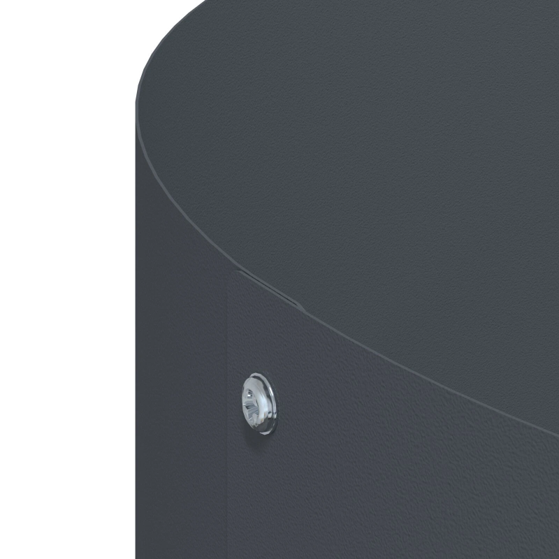 vidaXL Stādītāja gredzens Antracīts 40 x 40 x 20 cm