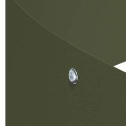 vidaXL Dārza stādītājs Olīvu zaļš 90 x 90 x 20 cm