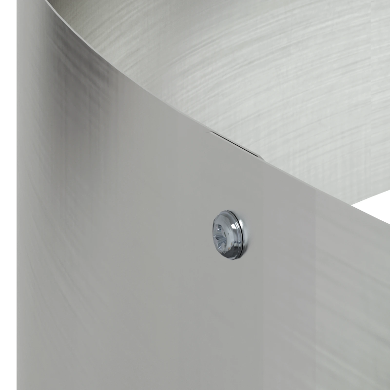 vidaXL Dārza stādītājs Sudraba 120 x 120 x 20 cm Cinkots tērauds