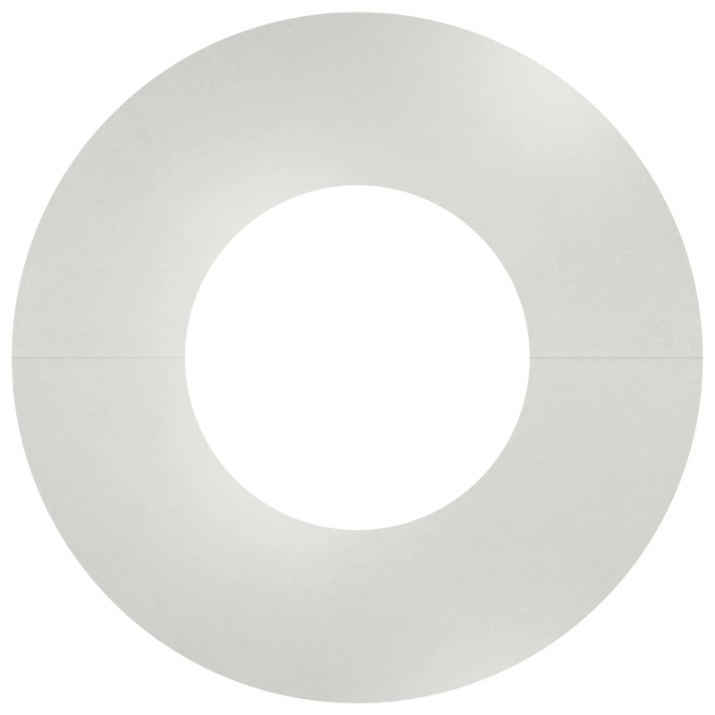 vidaXL piemērots plakaniem koka gredzeniem 5 pcs Sudraba DIA30 - 60 cm