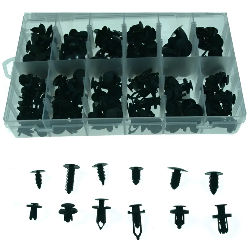 Auto apšuvumu stiprinājumu komplekts 6.3-10mm 192gb