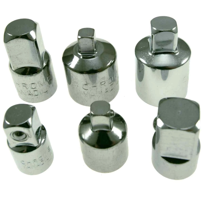 Pārejas komplekts 1-4"-3-8"-1-2" M-F 6gab