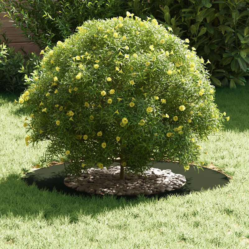 vidaXL Koka gredzens Olīvu zaļš DIA40 - 70 cm Auksti velmēta tērauds