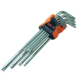 Набор ключей Torx Long CV 10-50, 9 шт.