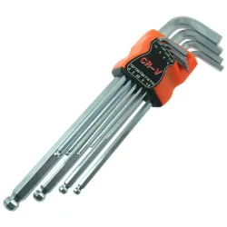 Seškanšu atslēgu komplekts Beast Ballp Long CV 9gb 1.5-10mm