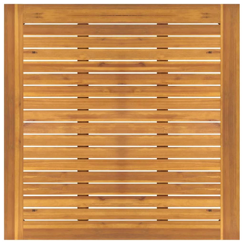 vidaXL Dārza ēdamgalds 5 pcs Brūna Akācijas masīvkoks