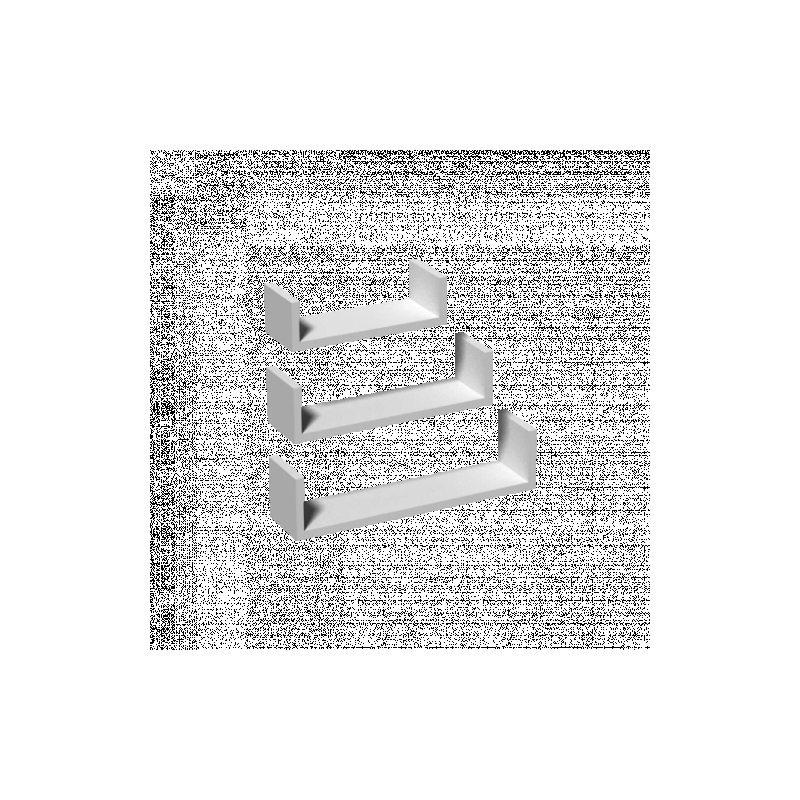 Plauktu komplekts FUS balts Ux3