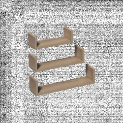 Набор полок FUS сонома дуб Ux3