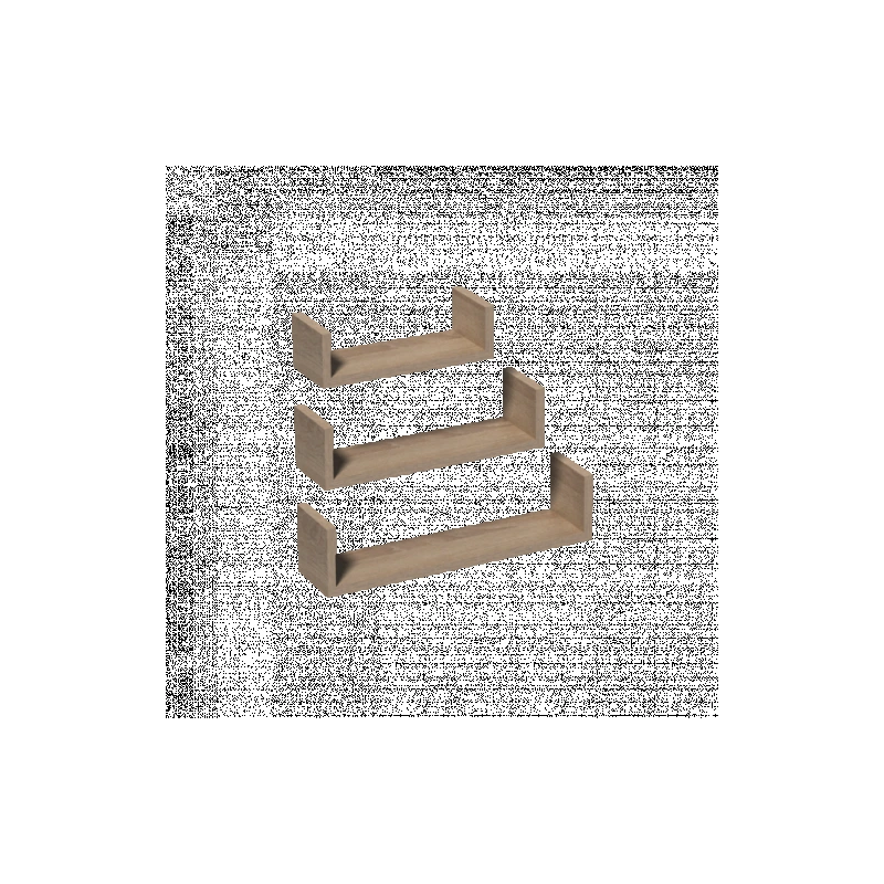 Plauktu komplekts FUS sonoma ozols Ux3