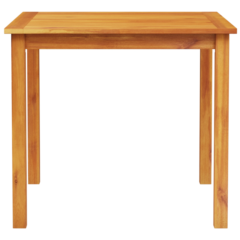 vidaXL Dārza ēdamgalds 3 pcs Brūna Cietā akācijas koks