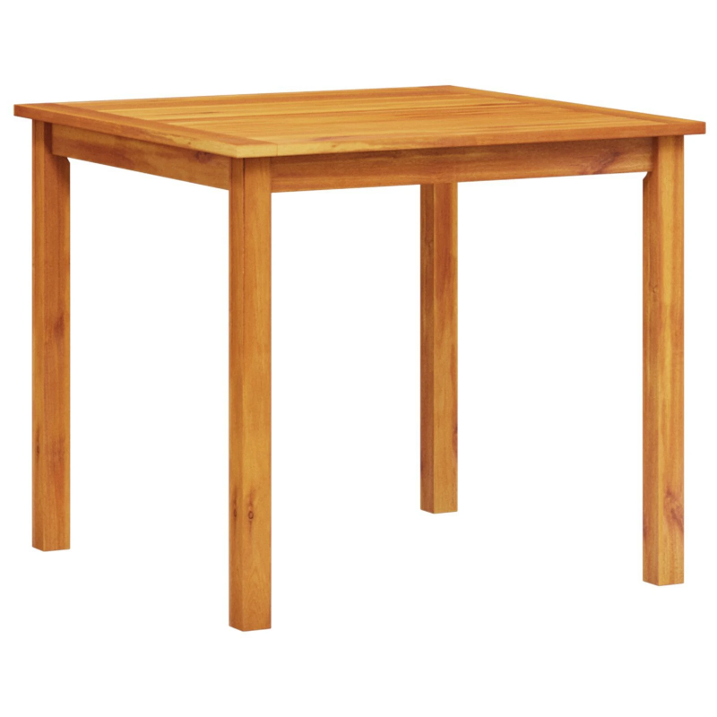 vidaXL Dārza ēdamgalds 3 pcs Brūna Cietā akācijas koks