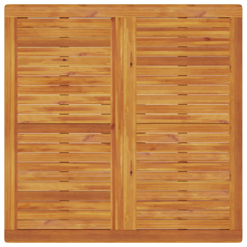 vidaXL Dārza ēdamgalds 5 pcs Brūna Cietā akācijas koks