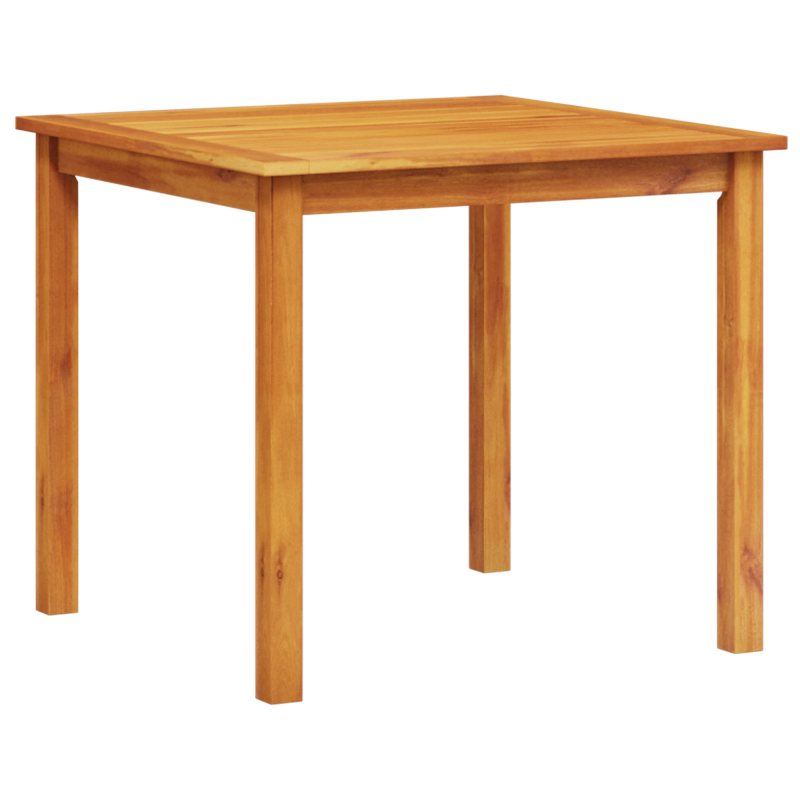 vidaXL Dārza ēdamgalds 3 pcs Brūna Cietā akācijas koks