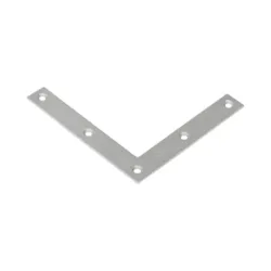 Leņķis mēbeļu KW100 100x100x15x2.0 mm cinkots