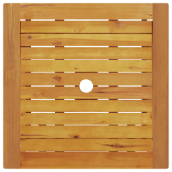 vidaXL Salokāms bistro komplekts 3 pcs Brūna Cietā akācijas koks