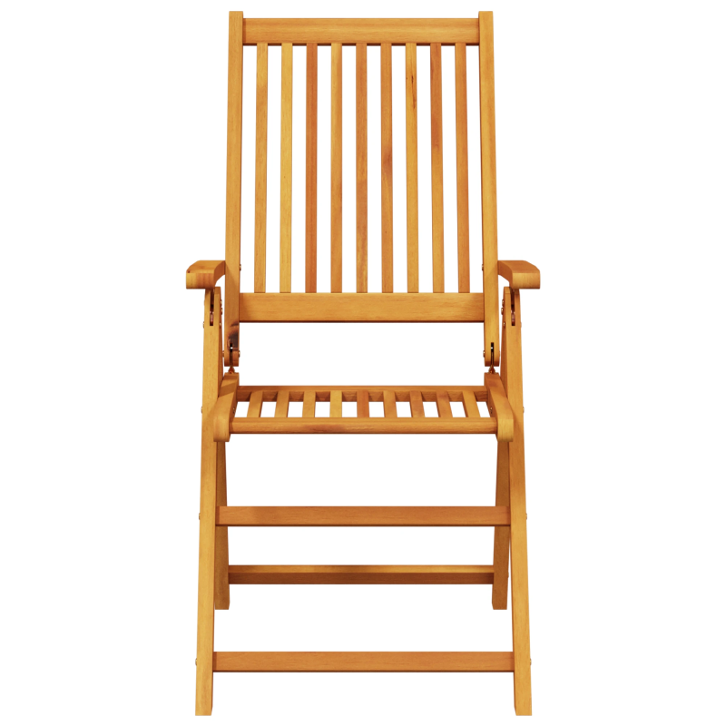 vidaXL Dārza ēdamgalds 5 pcs Brūna Cietā akācijas koks