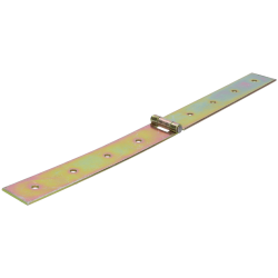 Eņģe celtniecības Z 400x45x1.5 mm tērauda misiņa