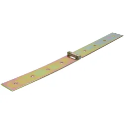 Steel Angle Z 400x45x1.5 mm, Brass Color