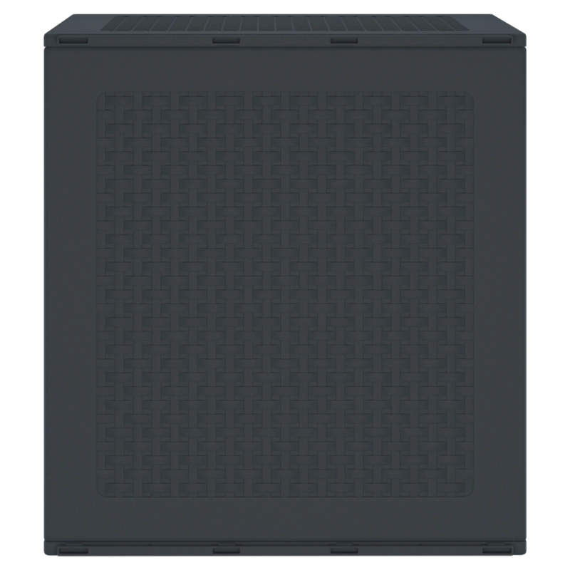 vidaXL Uzglabāšanas kaste Antracīts 55 x 53 x 57 cm Polipropilēns