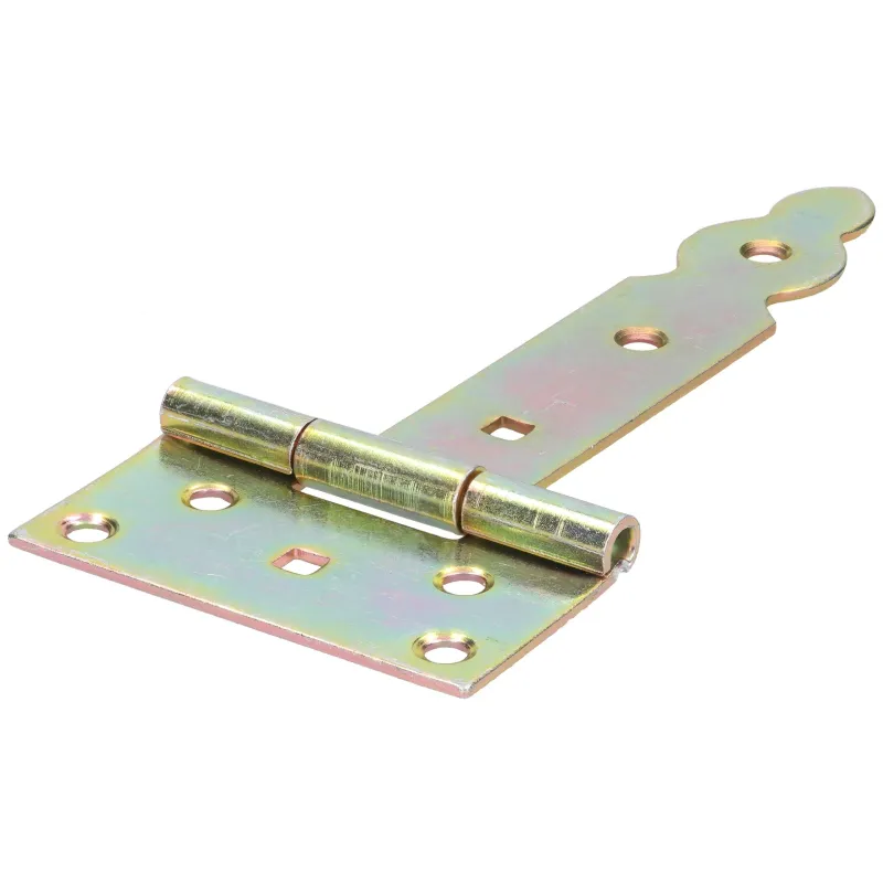 Eņģe vārtiem dekoratīvā ZBO 150x60x90x35 mm tērauda misiņa