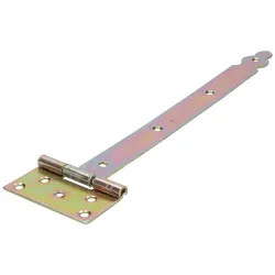 Decorative gate hinges ZBO 350x70x120x35 mm, steel brass