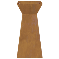 vidaXL Pillāra pods 2 pcs Sudraba 35 x 35 x 73 cm