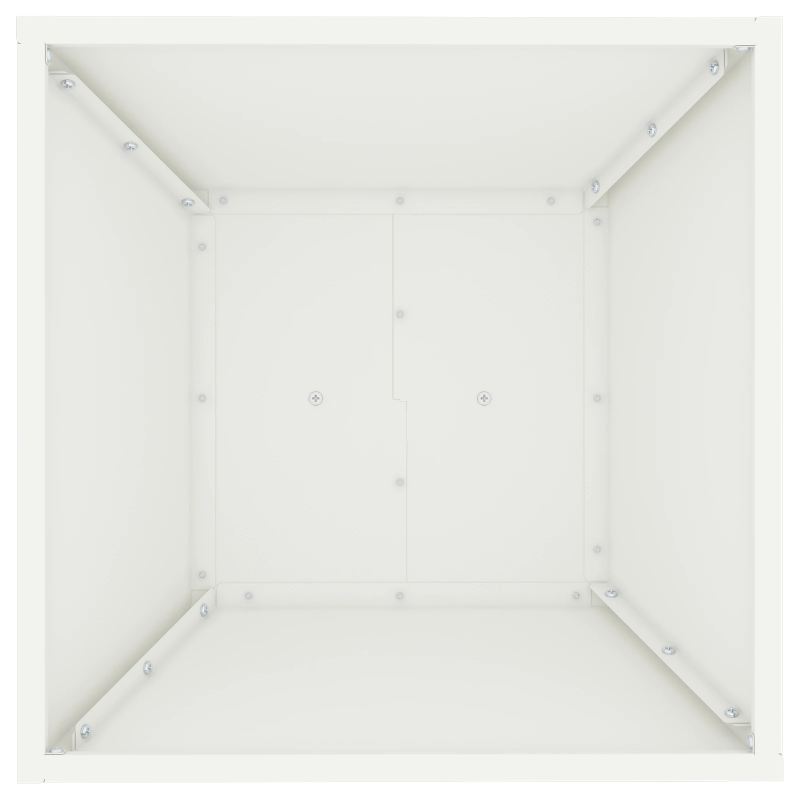 vidaXL Pillāra pods Balts 40 x 40 x 100 cm