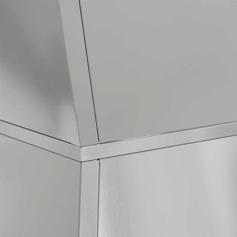 vidaXL Pillāra pods Sudraba 40 x 40 x 100 cm