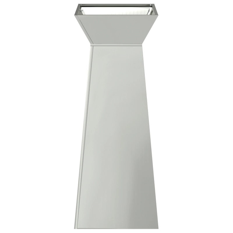 vidaXL Pillāra pods 2 pcs Sudraba 40 x 40 x 100 cm