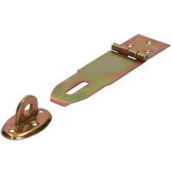 Vyriai su pakabinamos spynos kronšteiniu ZZK 130x50x45 mm, plienas mi