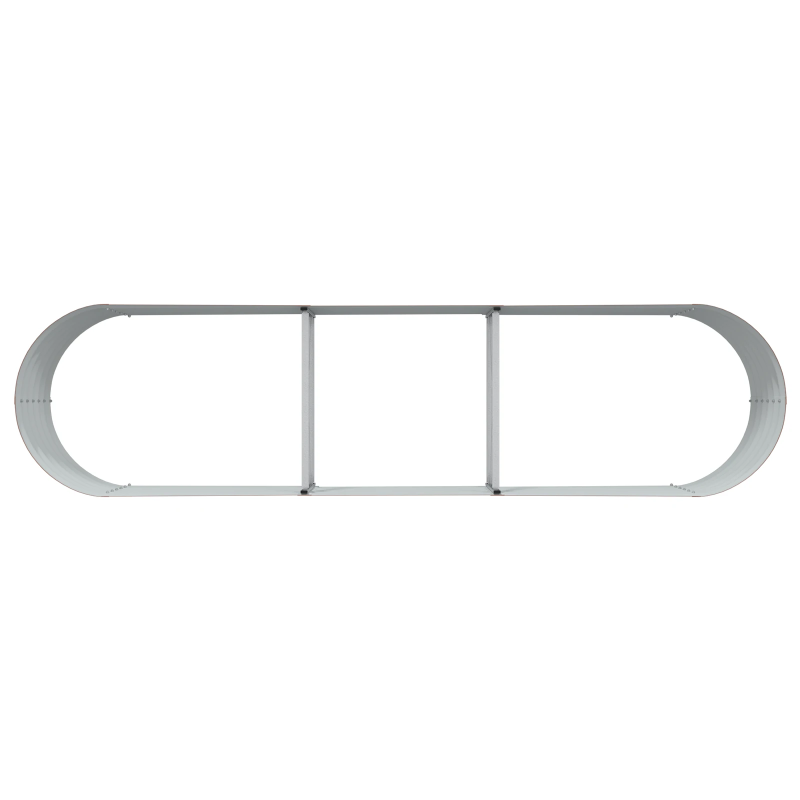 vidaXL Paaugstināta gulta Brūna 320 x 80 x 44 cm Tērauds