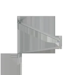 Plaukta konsole HMUN 250x255mm