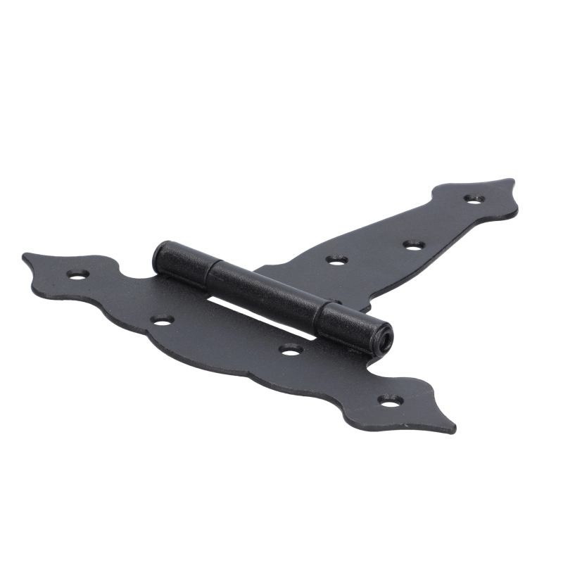 Eņģe vārtiem ZTO 150x45x185x2.5 mm tērauda melna