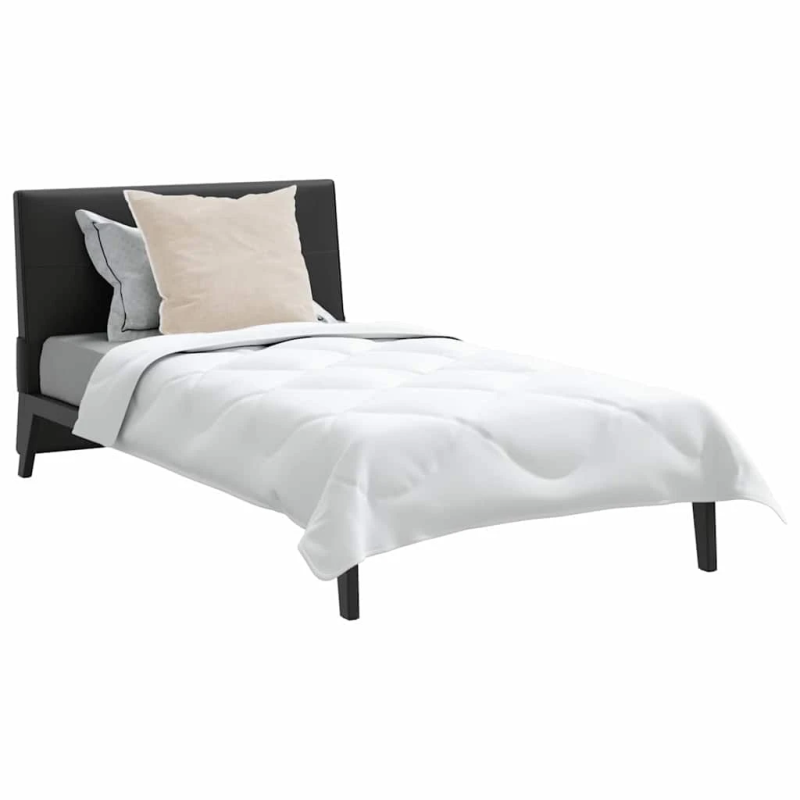 vidaXL Visu sezonu segu ar spilvenu 2 pcs Balts Mikrošķiedra