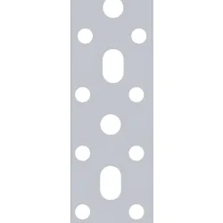 Montāžas lenta TM4-25 25x1.5mm šaura 1m
