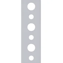 Montāžas lenta TM5-25 20x0.9mm šaura 1m