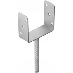 Brusu kurpe PS140 141x120x4mm U veida iemūrējama elektro