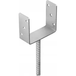 Brusu kurpe PS140 141x120x4mm U veida iemūrējama elektro