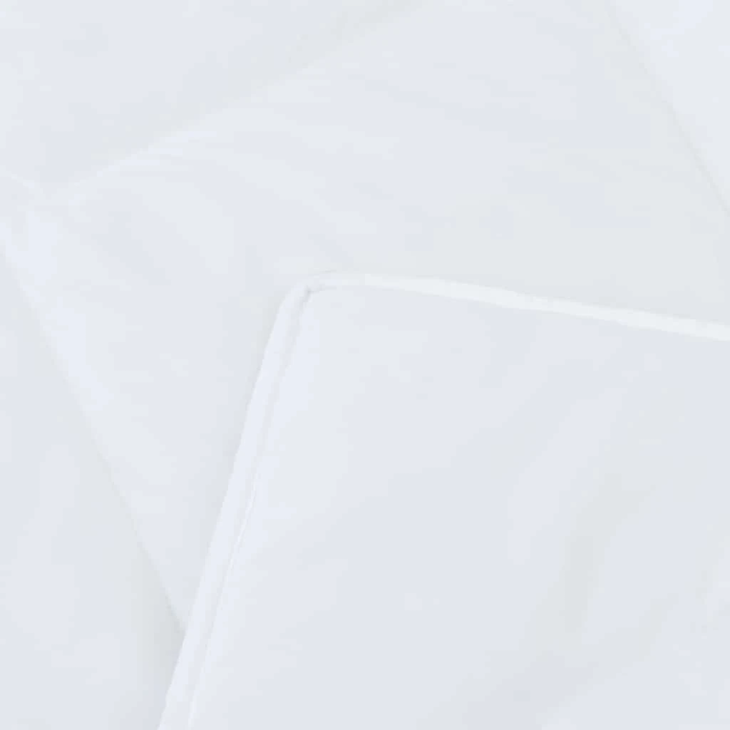 vidaXL Sega ar spilvenu 2 pcs Balts Mikrošķiedra