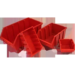 Kaste Ergobox 3 sarkana