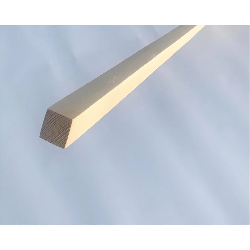 Koka miets 1,5 m 25x25 ,kvadrāts,