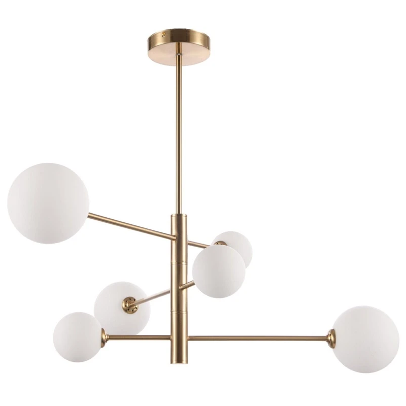 Lampa griestu dorado 6xg9 zelta