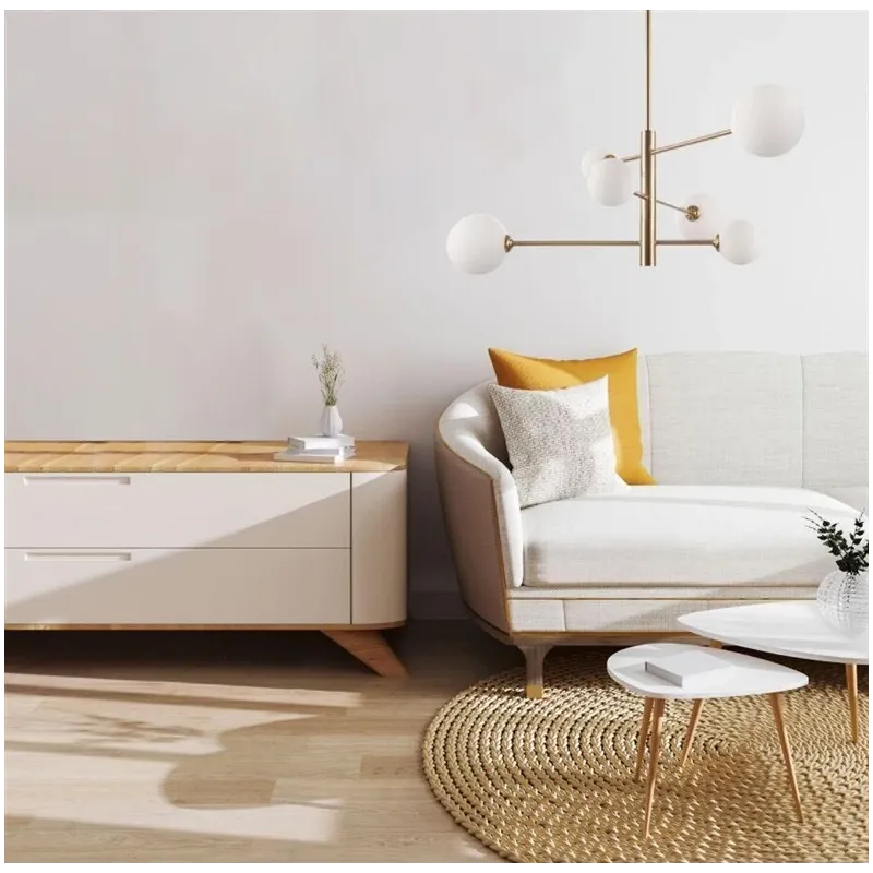 Pendant light dorado 6xg9 gold