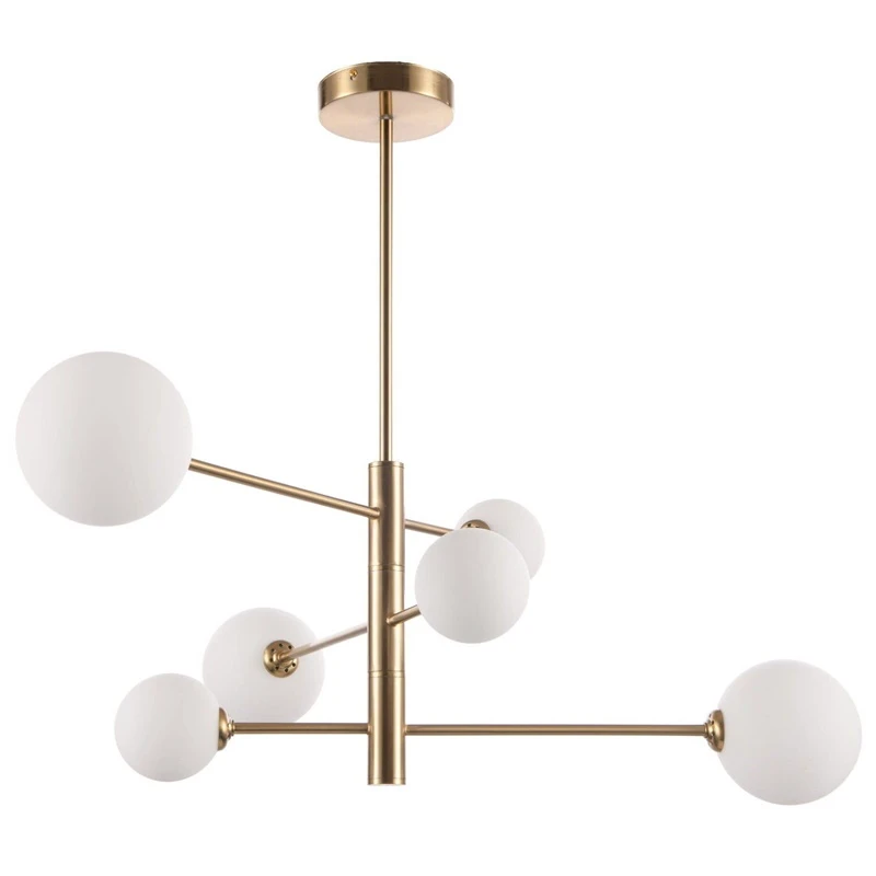 Lampa griestu dorado 6xg9 zelta