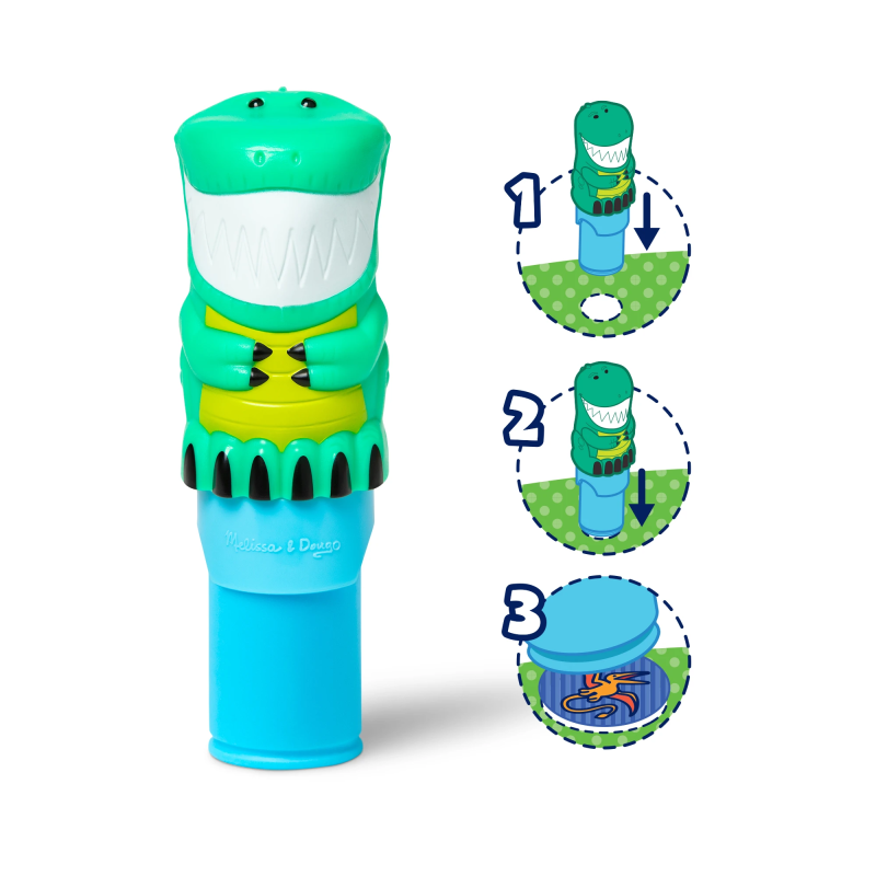 MELISSA & DOUG Sticker WOW! Aktivitāšu komplekts - Dinozaurs