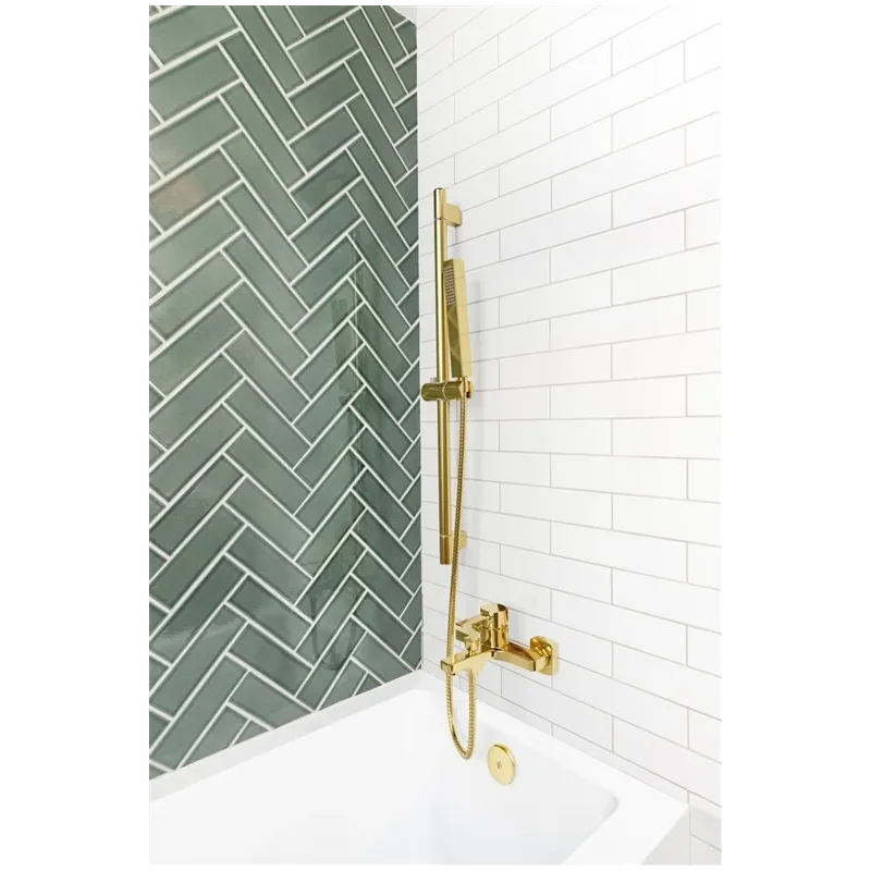 Vannas jaucējkrāns Invena Glamour BW-02-009-V, zelta krās.