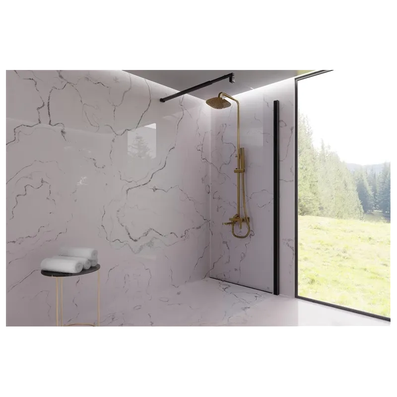 Dušas komplekts ar maisītāju Invena Glamour AU-05-B09-V, zelta krās.